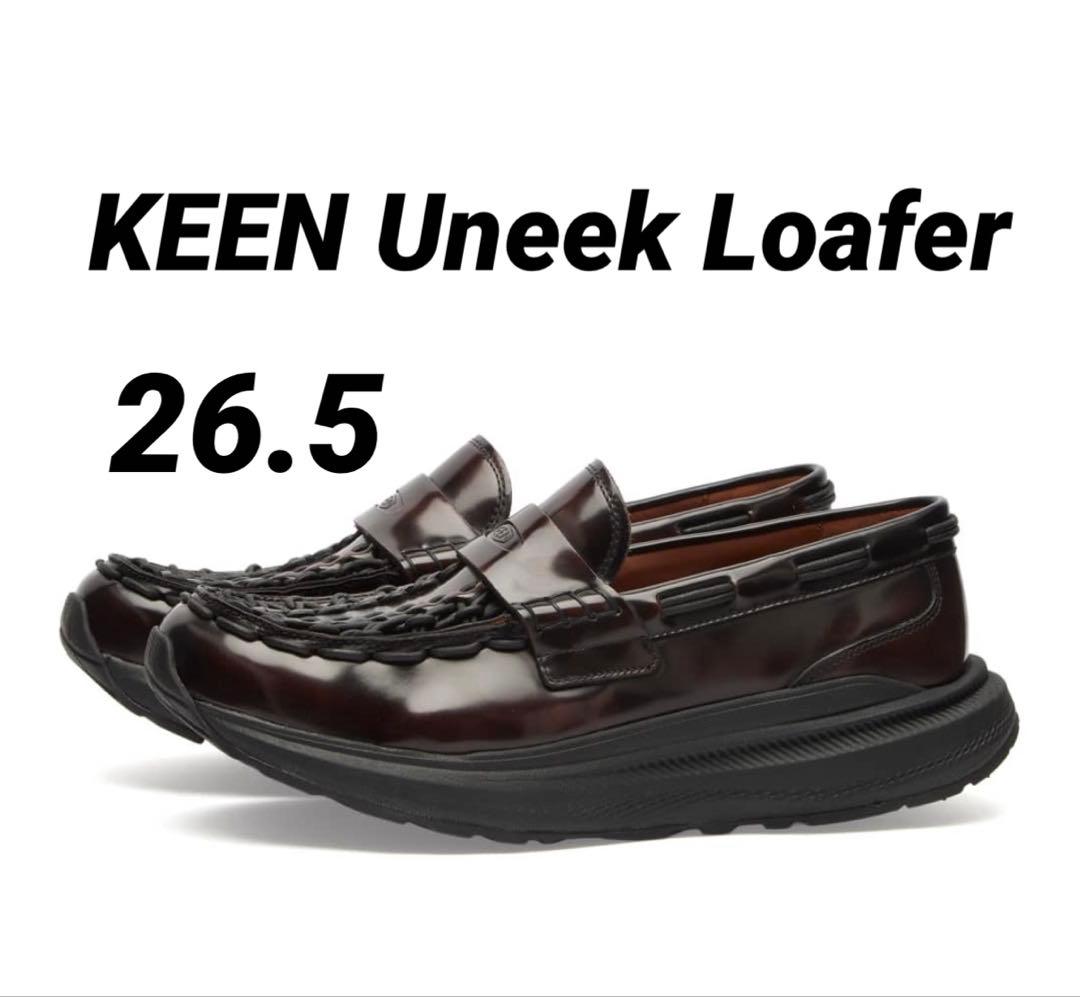 靴 KEEN Uneek Loafer WK Cordovan 26.5