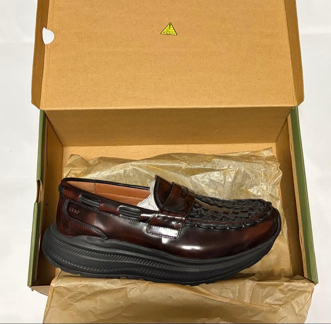 靴 KEEN Uneek Loafer WK Cordovan 26.5