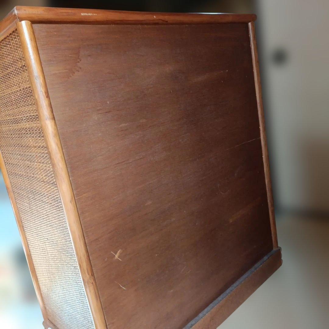 ラタン藤　大容量5段チェスト　ヴィンテージ