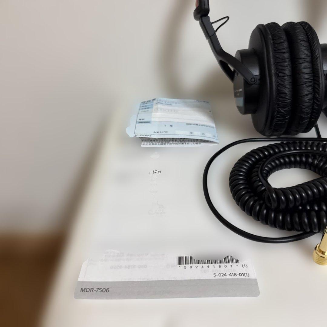 SONY ソニー MDR-7506 有線ヘッドホン