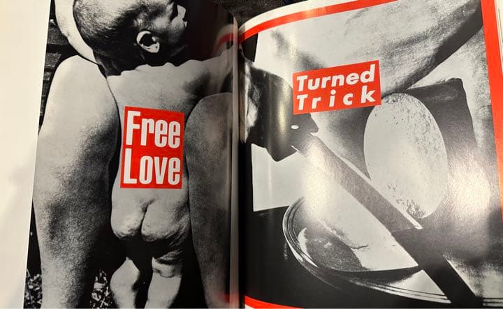 バーバラクルーガーアート作品集　希少