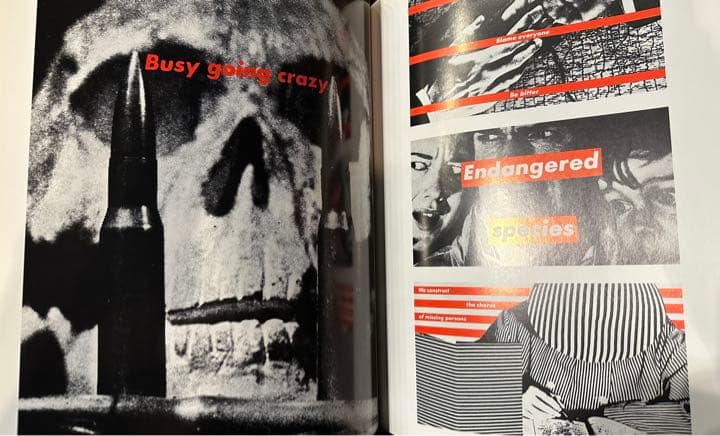 バーバラクルーガーアート作品集　希少