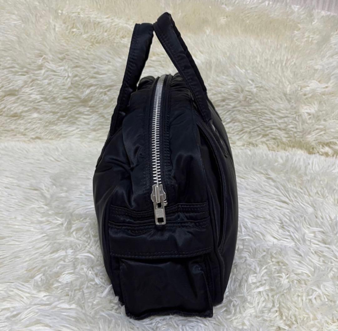 PORTER ポーター　吉田カバン　ミニボストン　タンカー　ブラック　極美品