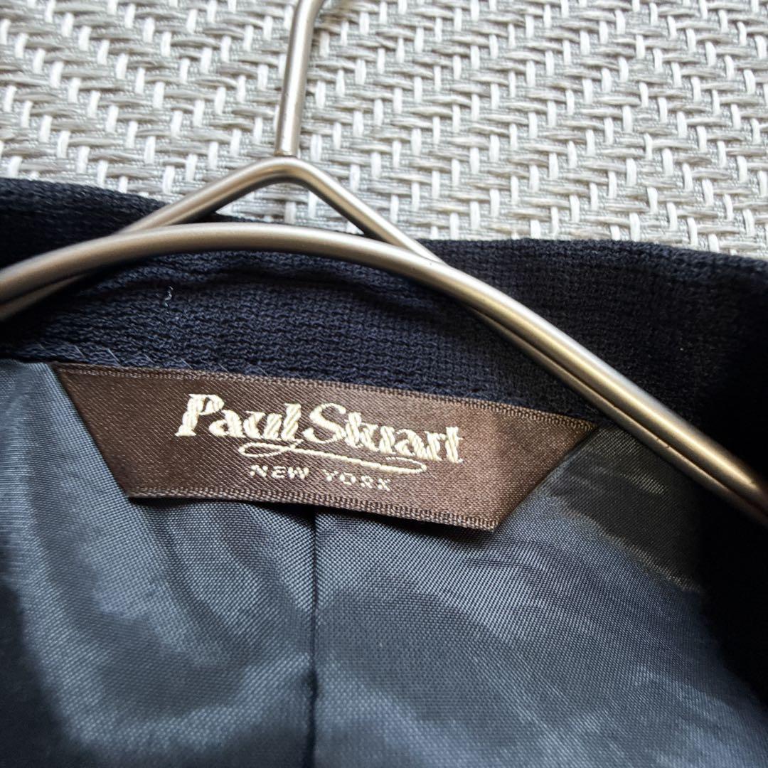 美品 ポールスチュアート サマーテーラードジャケット 銀ボタン 背抜き 夏 ML