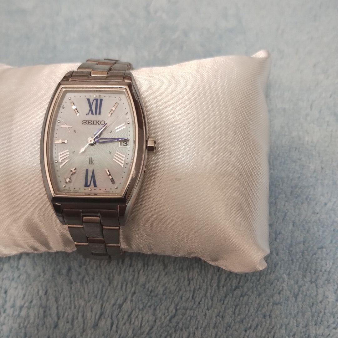 未使用！ピカピカ！SEIKOセイコーLUKIAルキア白蝶貝LadyDiamond