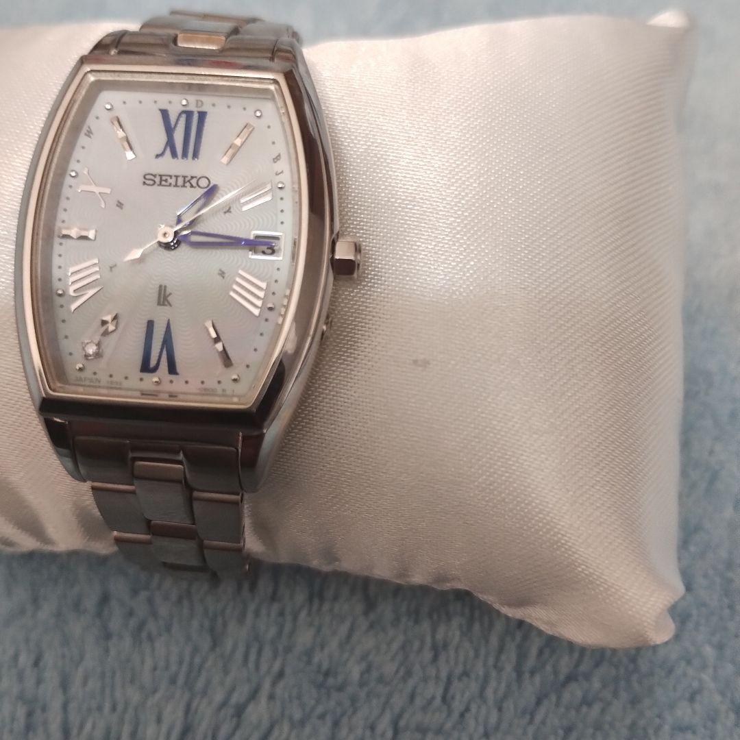 未使用！ピカピカ！SEIKOセイコーLUKIAルキア白蝶貝LadyDiamond