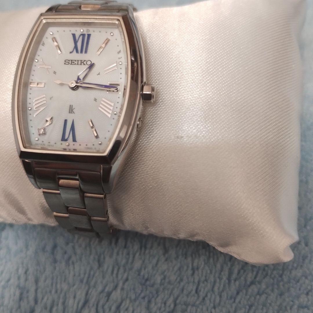 未使用！ピカピカ！SEIKOセイコーLUKIAルキア白蝶貝LadyDiamond