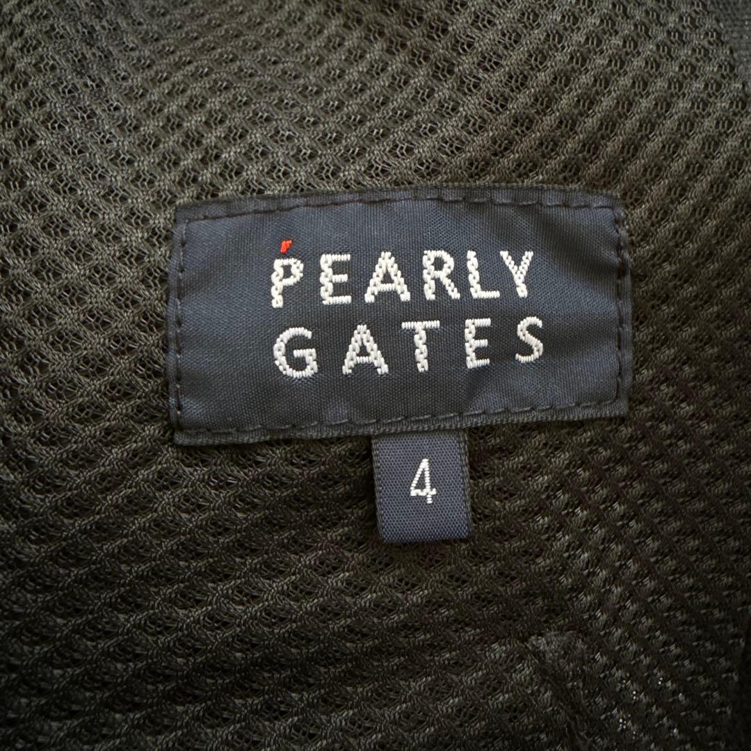 防寒　蓄熱　裏地付　パーリーゲイツ　キルティング　パンツ　紺　M〜L相当　4