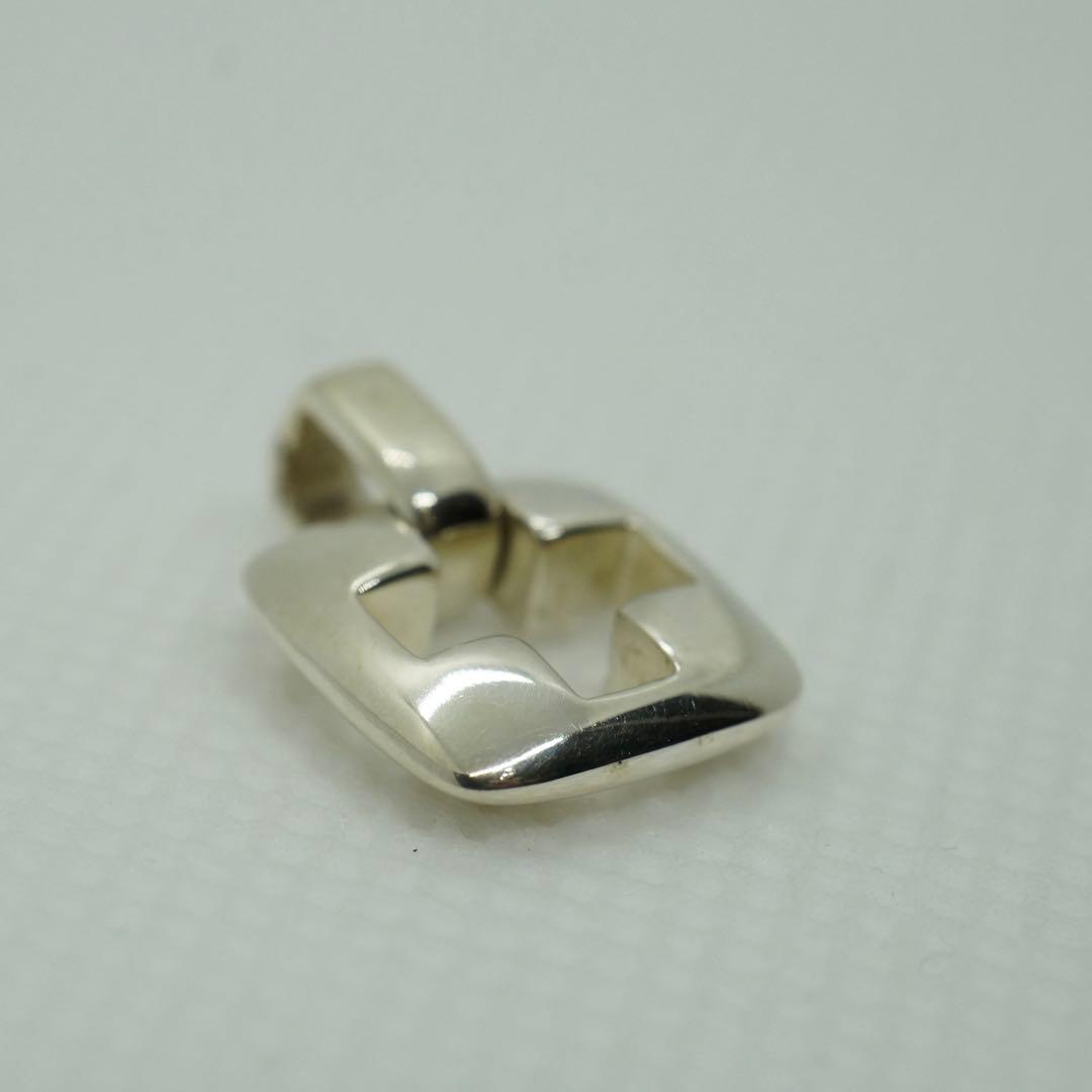 美品 ティファニー オープンクロス ペンダントトップ シルバー SV925