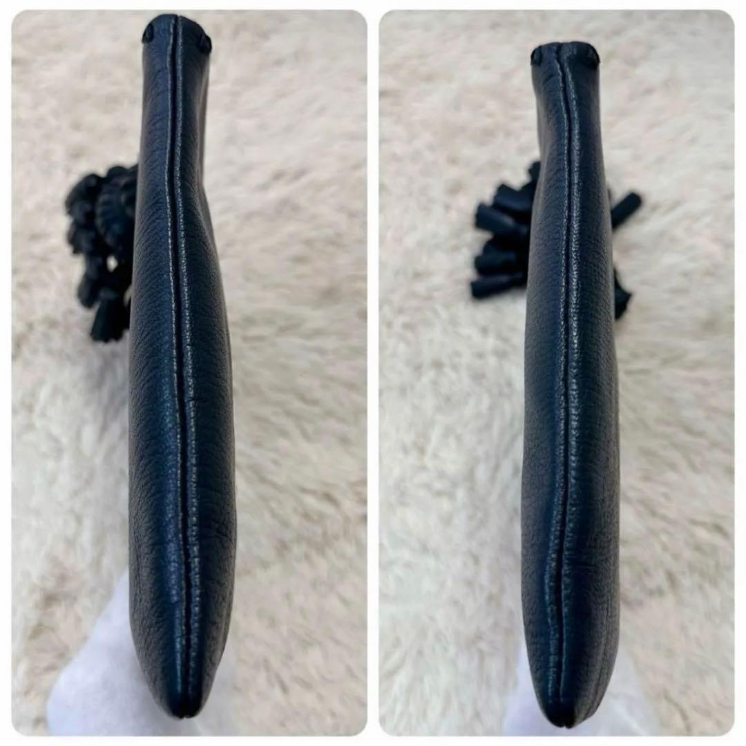 未使用級✨箱あり アニヤハインドマーチ アイズ クラッチバッグ ポーチ タッセル