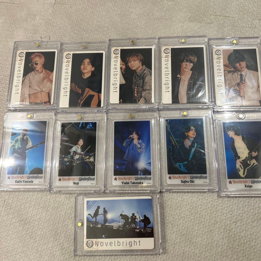 メ*5様 【入手困難】【美品】Novelbright メンバー写真カード 11枚