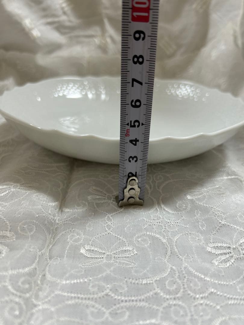 未使用 ジノリベッキオホワイトスープ・盛り皿6枚セット 21cm