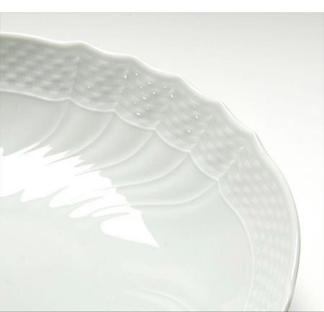 未使用 ジノリベッキオホワイトスープ・盛り皿6枚セット 21cm