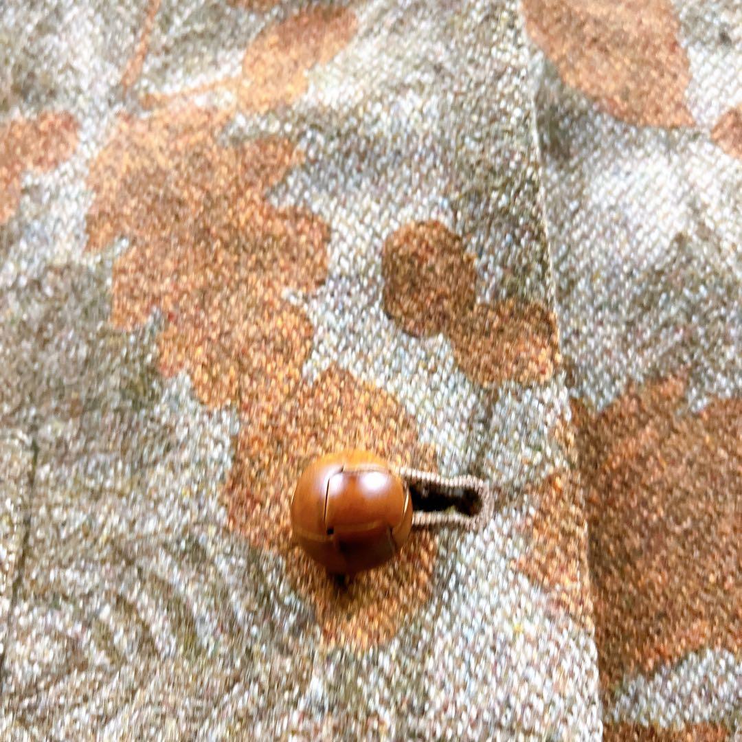 超希少✨Christian Dior テーラード 花柄 胡桃ボタン sports