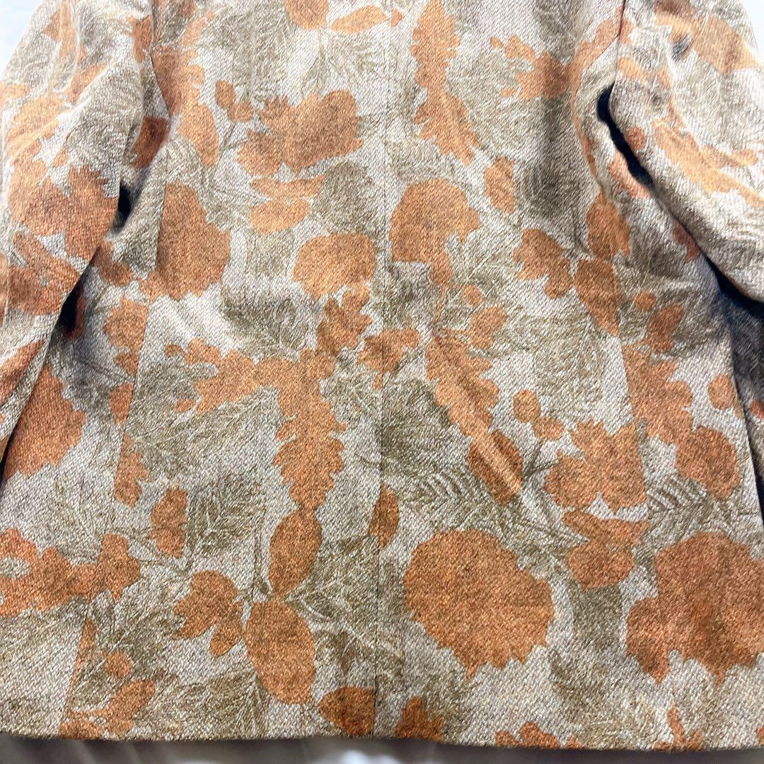 超希少✨Christian Dior テーラード 花柄 胡桃ボタン sports