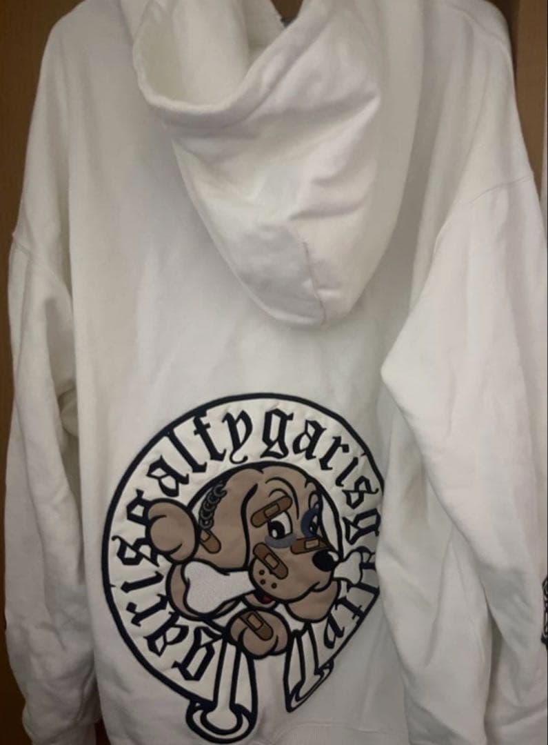 ガルフィー ガリノハーツ パーカー 白 中型犬