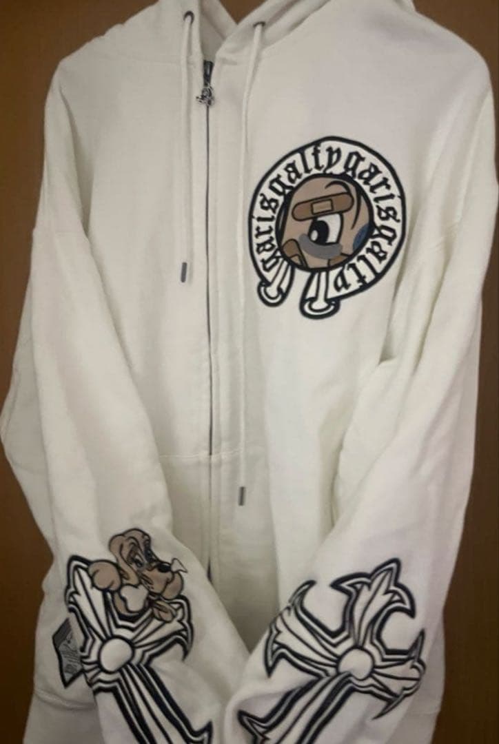 ガルフィー ガリノハーツ パーカー 白 中型犬