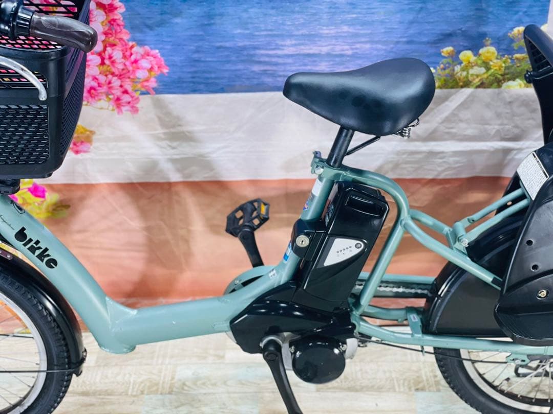 超人気！BIKKE ビッケ13AH⭐️ブリヂストン子供乗せ電動自転車Y2864