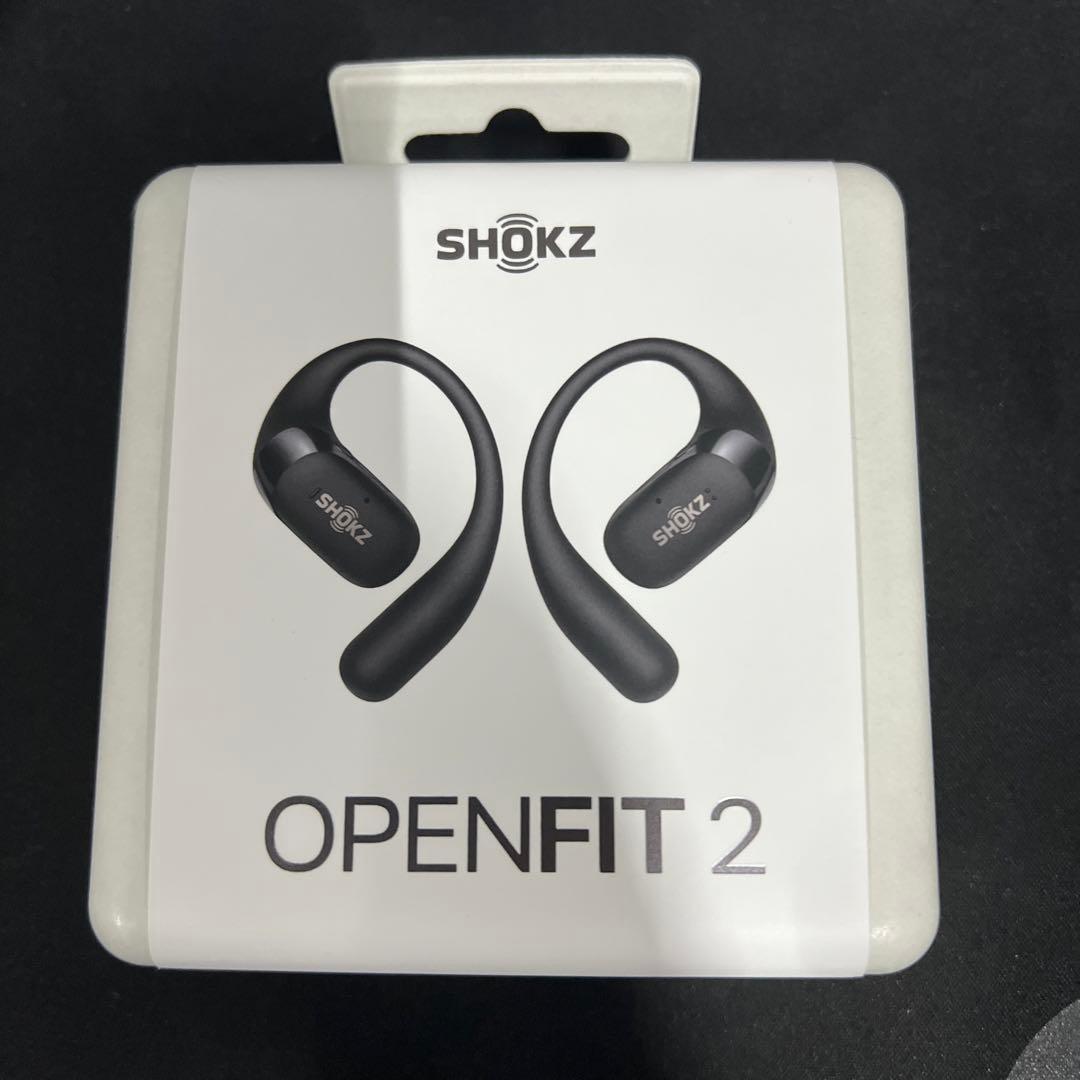 Shokz OpenFit 2 オープンイヤーヘッドホン 完全ワイヤレスイヤホン