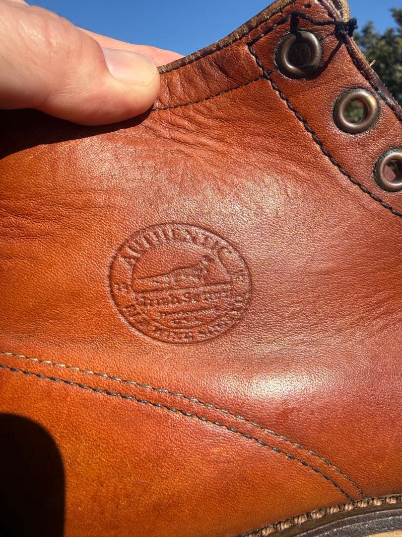 【犬刻印】　希少　レッドウィング 875 7 1/2 アイリッシュセッター