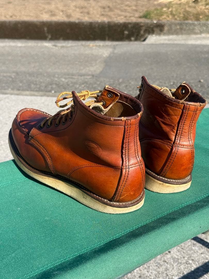 【犬刻印】　希少　レッドウィング 875 7 1/2 アイリッシュセッター