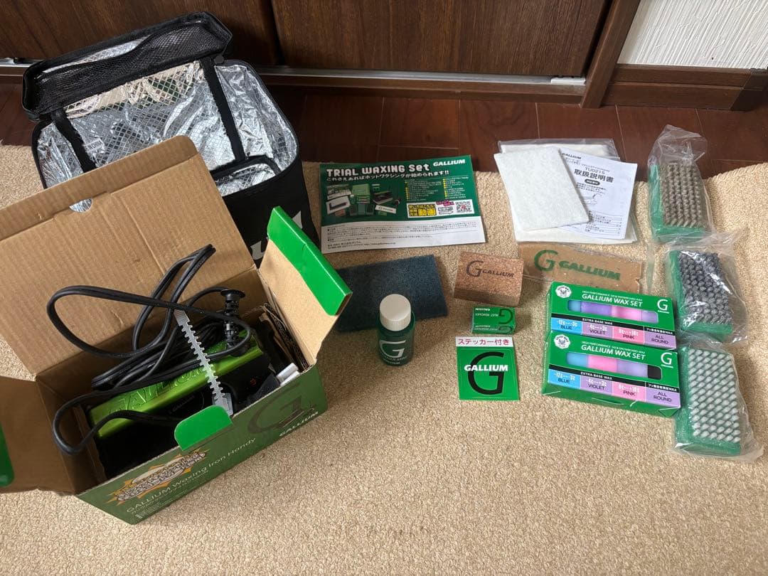 GALLIUM ホットワックスセット　数回の未使用