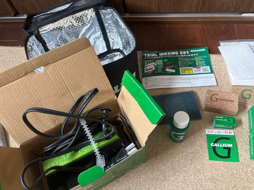GALLIUM ホットワックスセット　数回の未使用