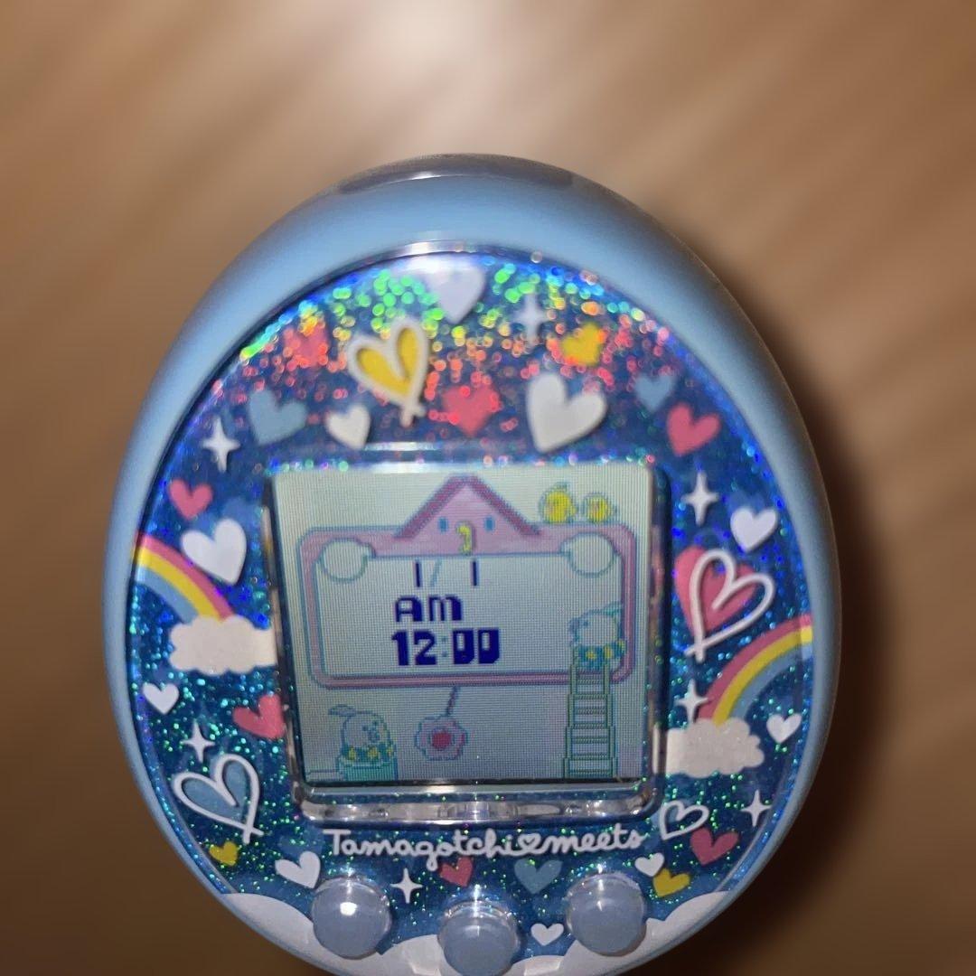 たまごっちみーつ パステルみーつver. ブルー 本体 ストラップ付き