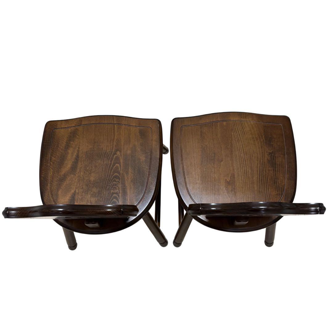 四国工芸森のサーカス　ヴィンテージ家具チェア2 脚 スツール