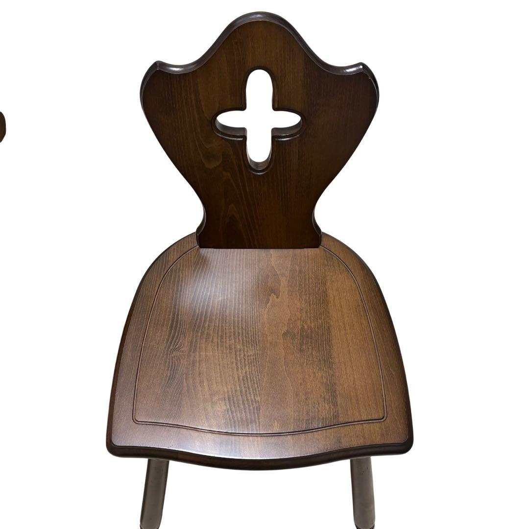 四国工芸森のサーカス　ヴィンテージ家具チェア2 脚 スツール