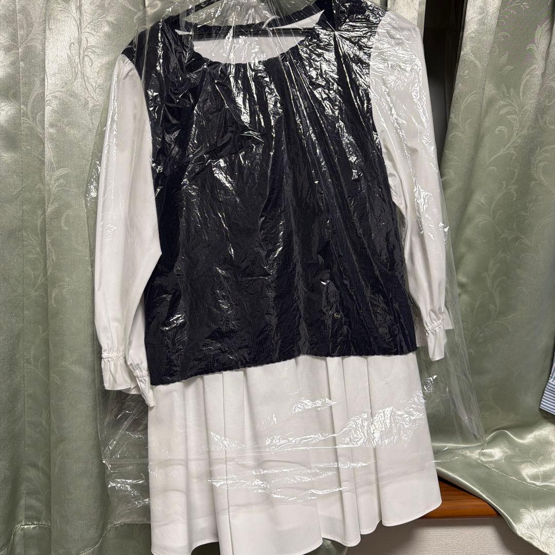 新品未使用品to be chic ブラウスレイヤーニット　タグ付き