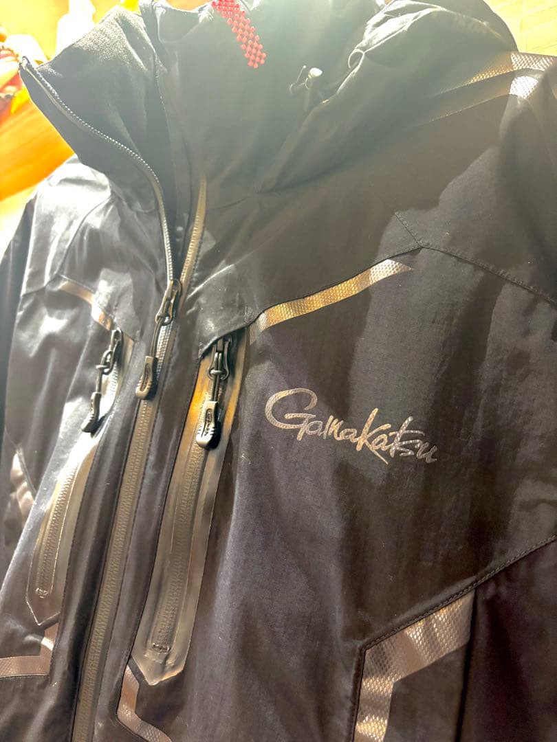 がまかつ Lサイズ、アルテマシールドレインスーツ上下セット