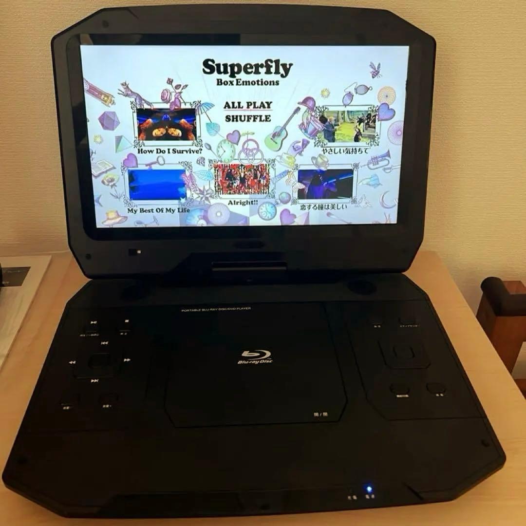 ポータブルBlu-rayプレーヤー 13.3インチ HDMI対応 ☆ケース付き☆