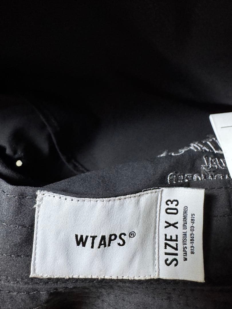 WTAPS JUNGLE HAT ジャングル ハット ブラック サイズX03