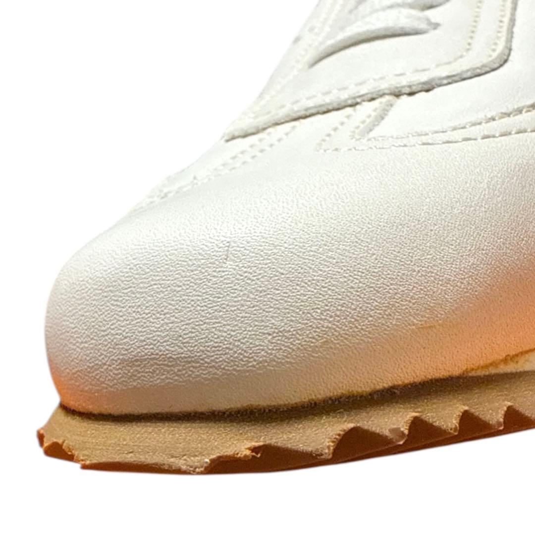 エルメス　新品　36 ホワイトレザースニーカー 箱付き