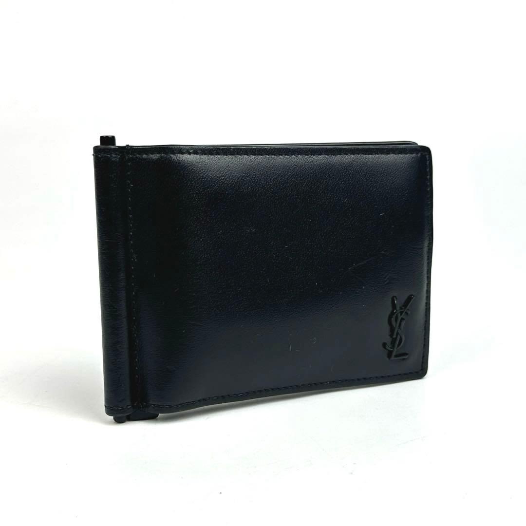 美品■サンローラン マネークリップ タイニーカサンドラ ビルクリップウォレット