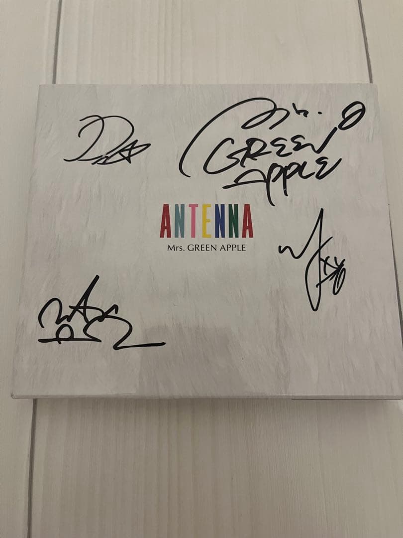 MrsGreenApple ANTENNA サイン入り　【非売品】