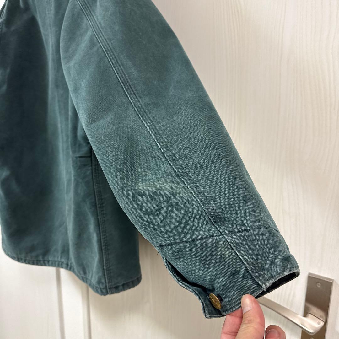 美品　カーハート　チョアコート　ダックグリーン