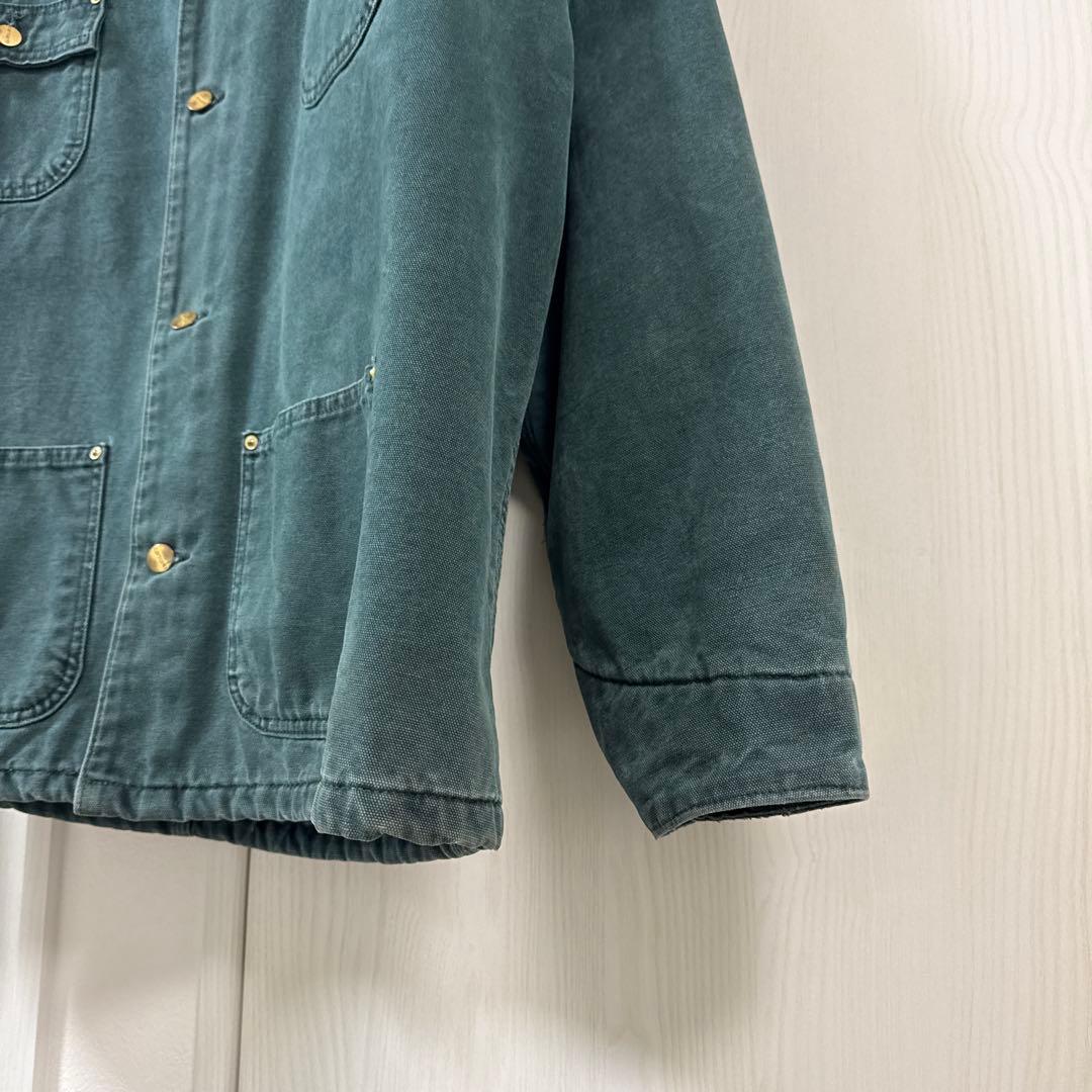美品　カーハート　チョアコート　ダックグリーン