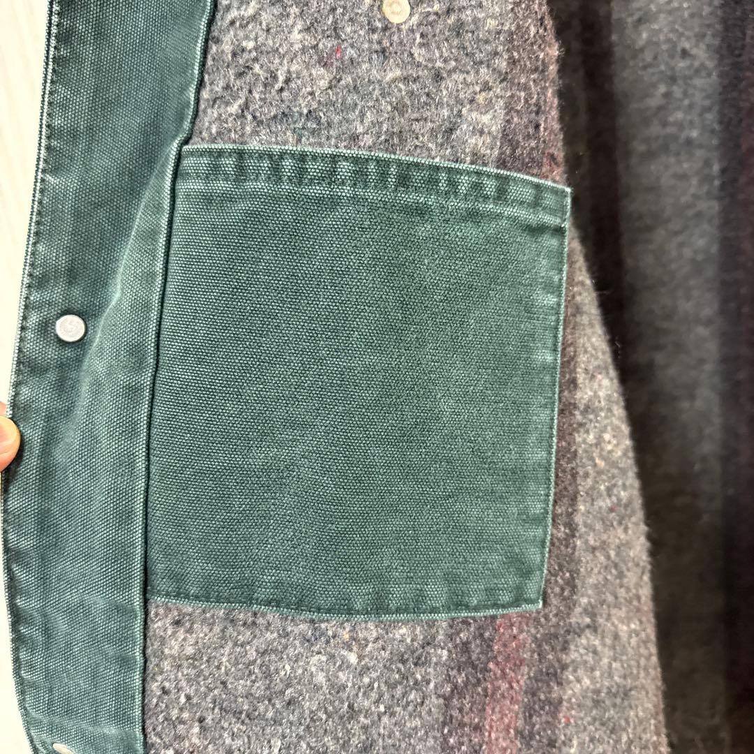 美品　カーハート　チョアコート　ダックグリーン