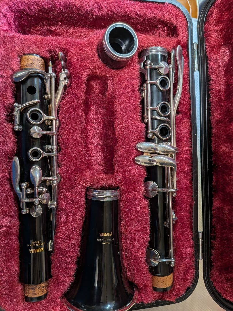 YAMAHA クラリネット本体 ケース付き　YCL27