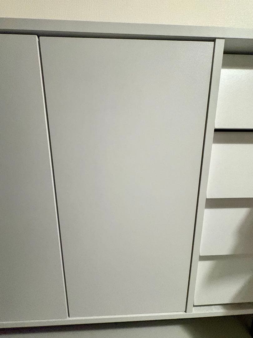 エア・リゾーム ベッドフォード サイドボード 棚 ホワイト 白