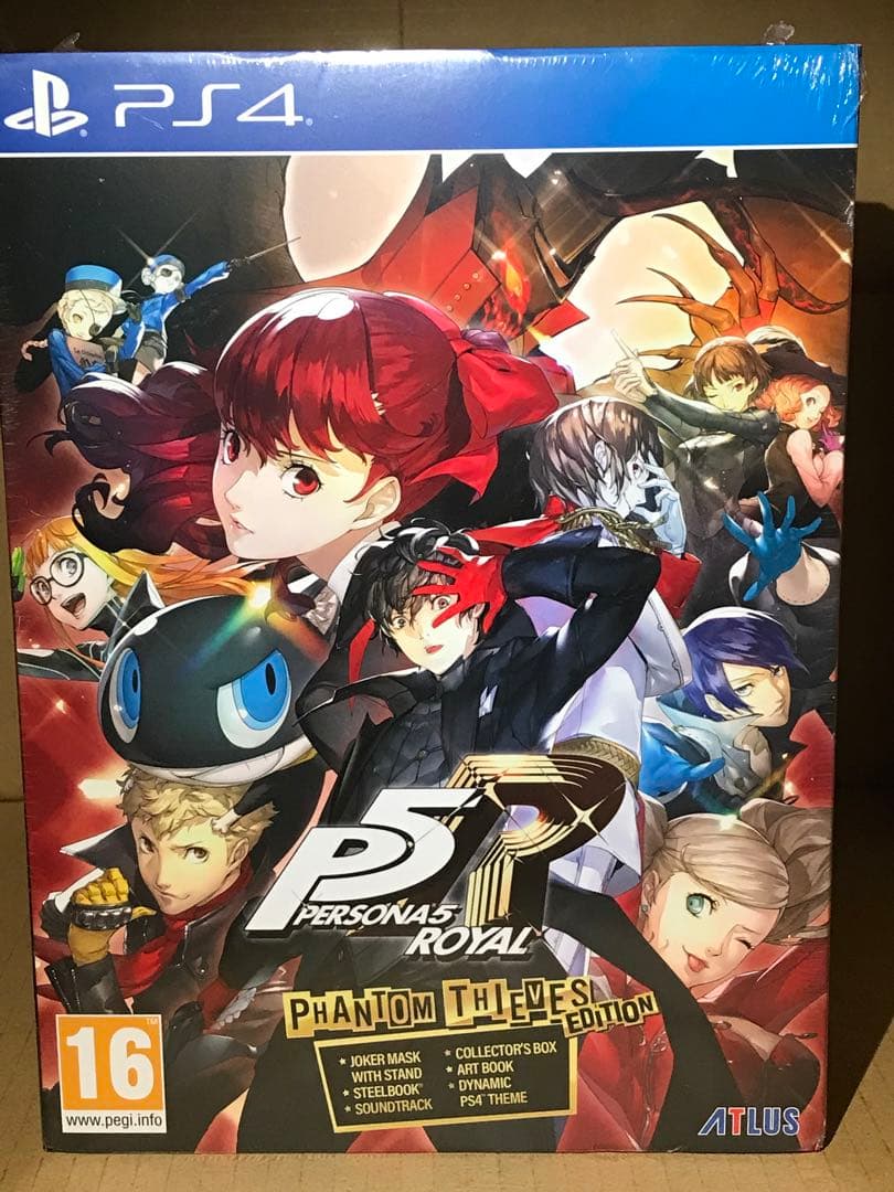 ps4 ペルソナ5 ロイヤル 限定版 輸入版 欧州版　P5R