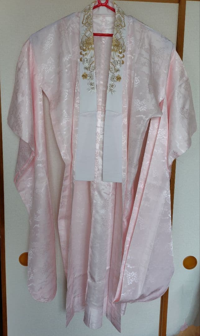 長襦袢　刺繍半襟　振袖　成人式