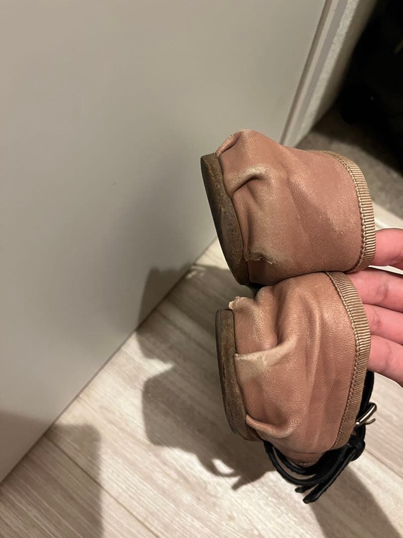 靴 vintage miu miu ballet shoes 37