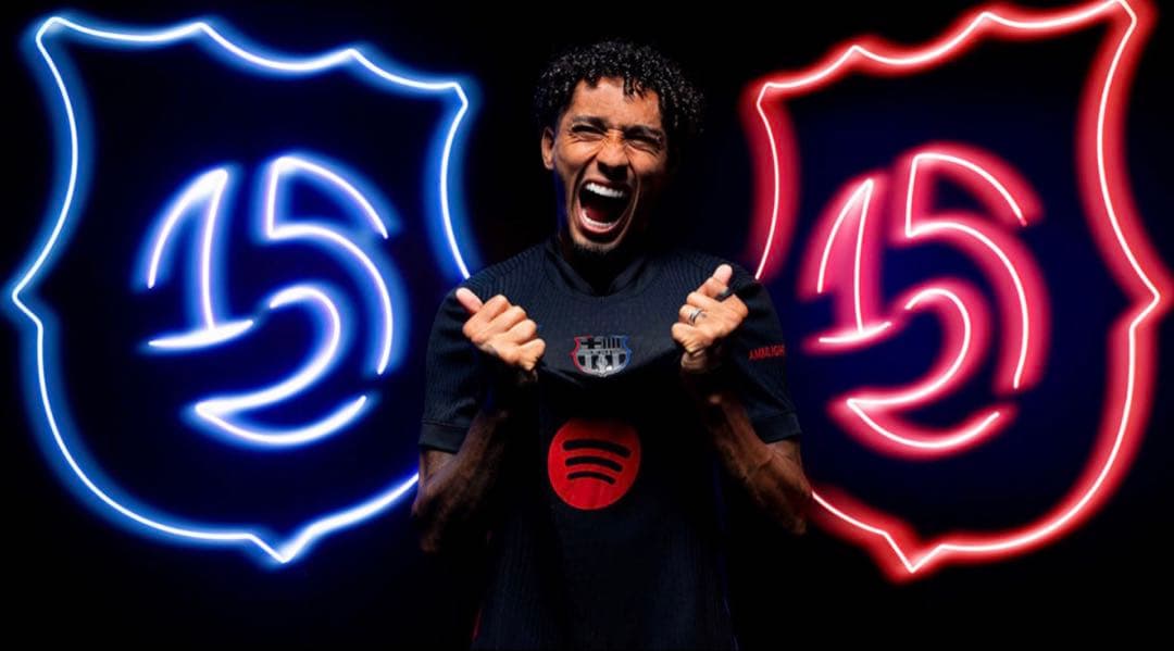 FCバルセロナ 24/25アウェイユニフォーム S