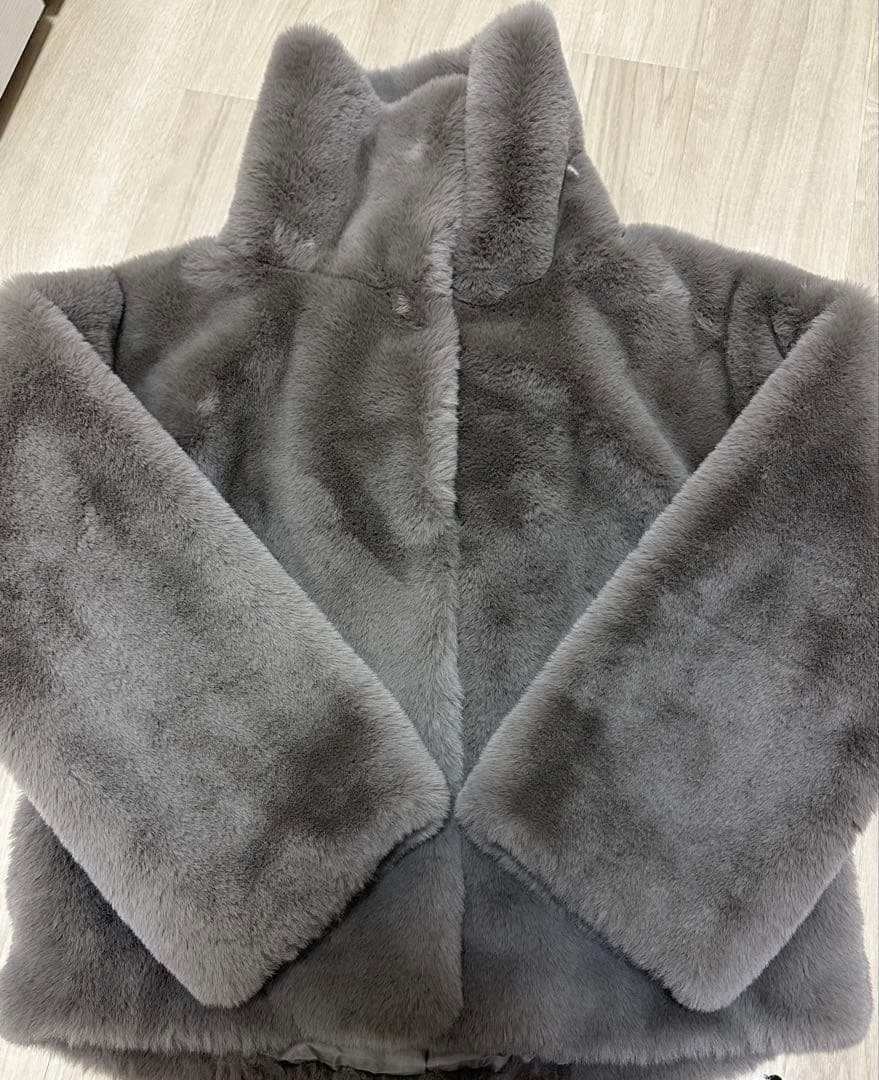 GALLARDAGALANTE NAVYファーブルゾン