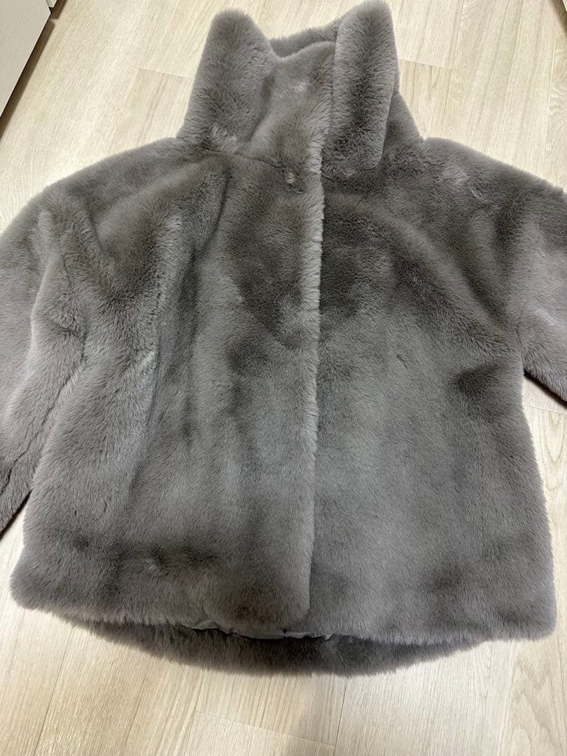 GALLARDAGALANTE NAVYファーブルゾン