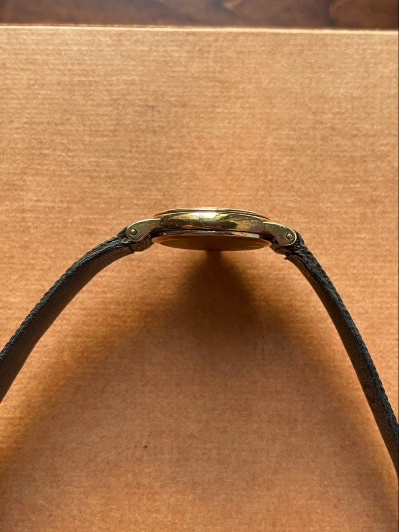 オメガ 14金無垢 レディース クオーツ 稼動