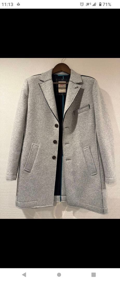 ★BOB★ウールボンディングコート★ほぼ未使用★48Lサイズ★